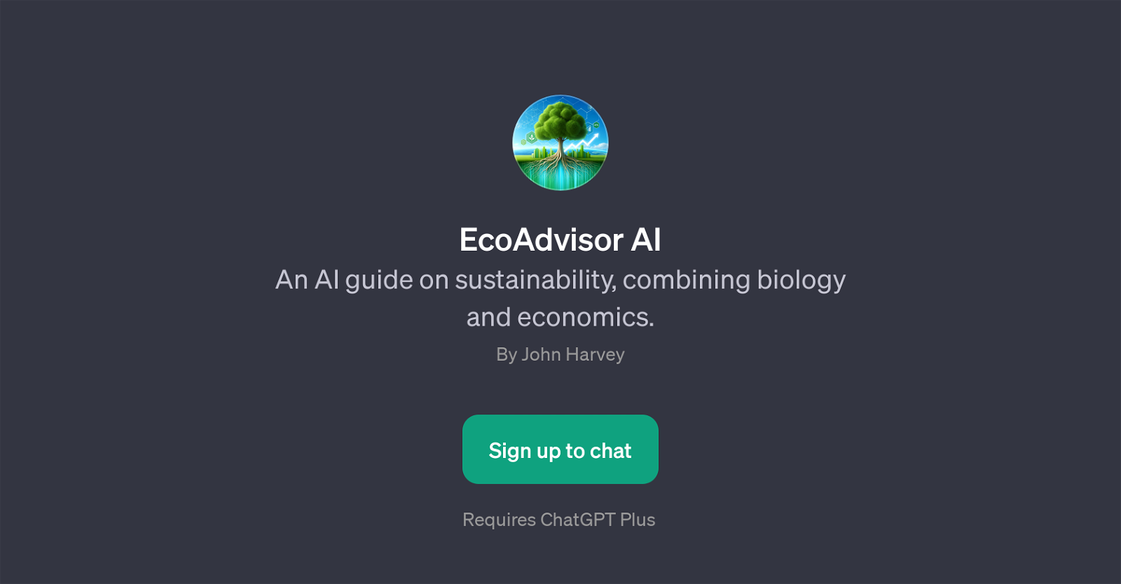EcoAdvisor AI website