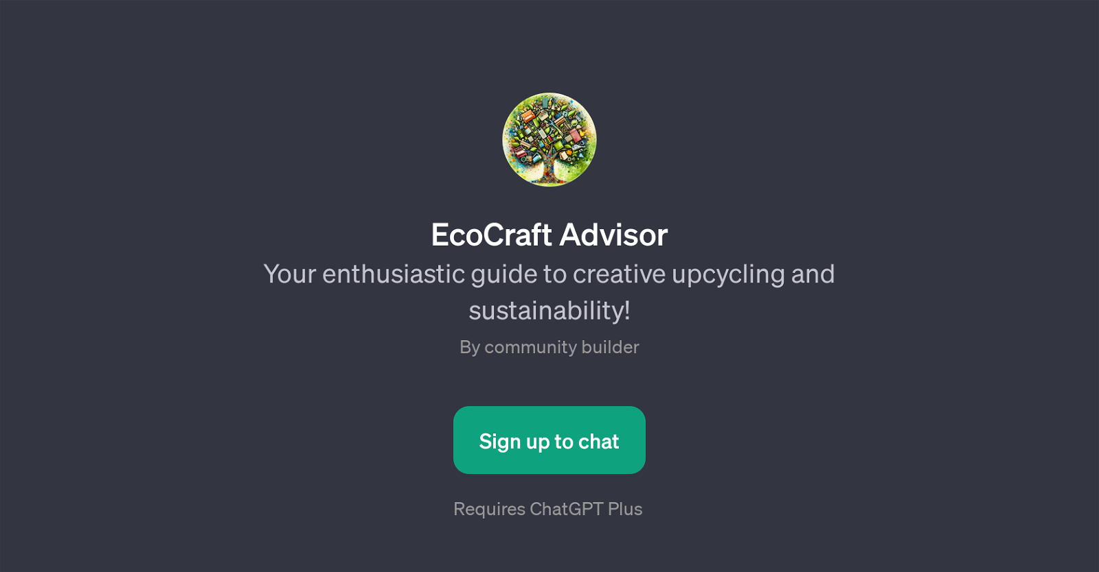 EcoCraft Advisor website