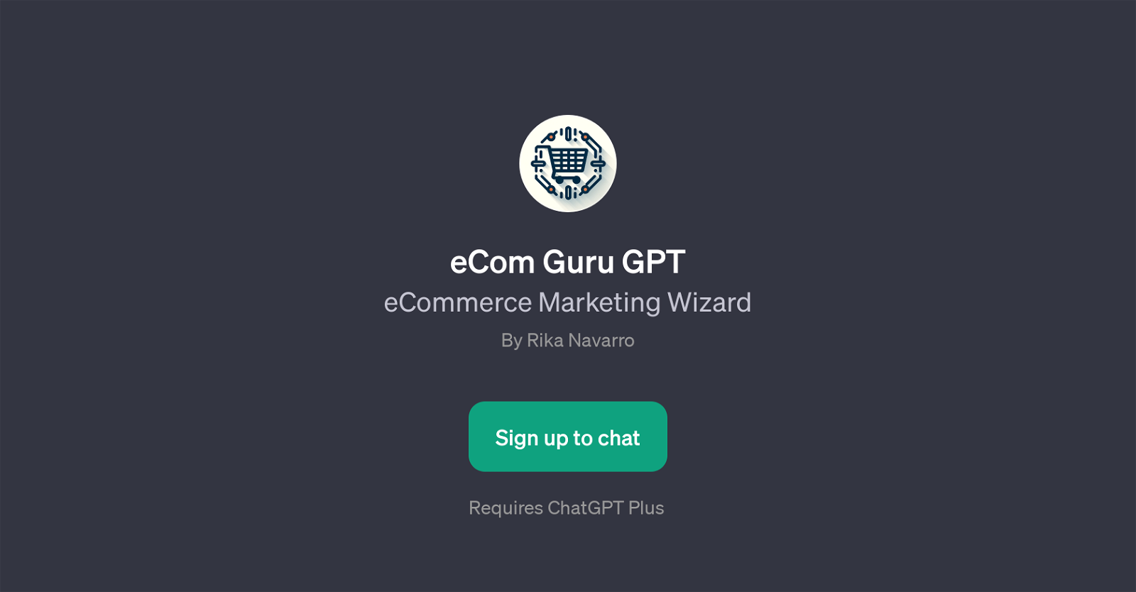 eCom Guru GPT website