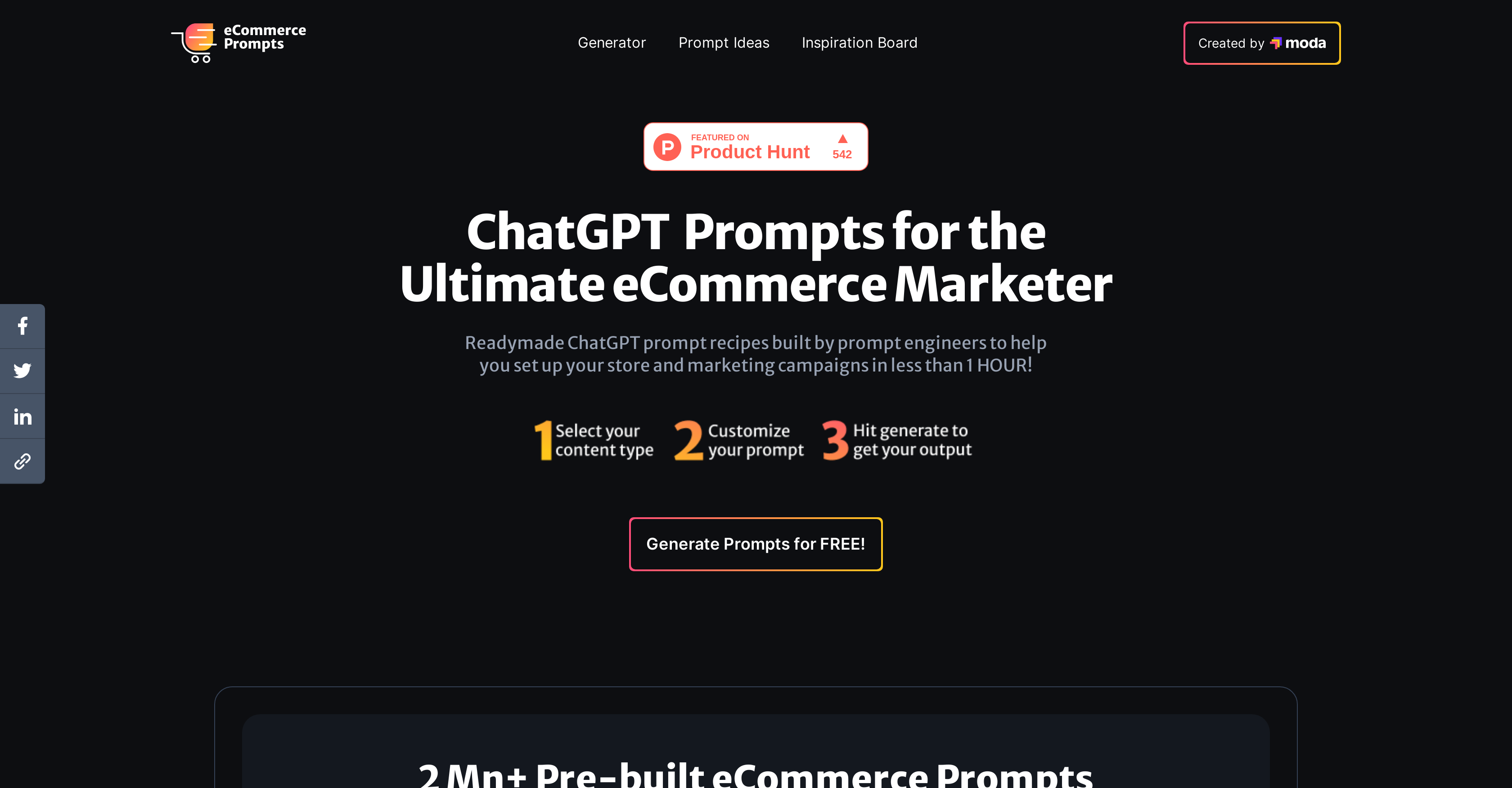 eCommerce ChatGPT Prompts