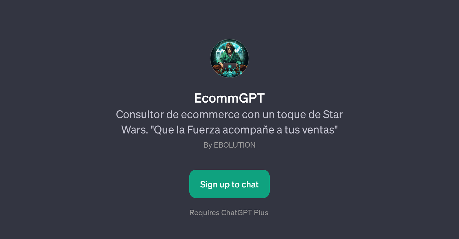 EcommGPT website