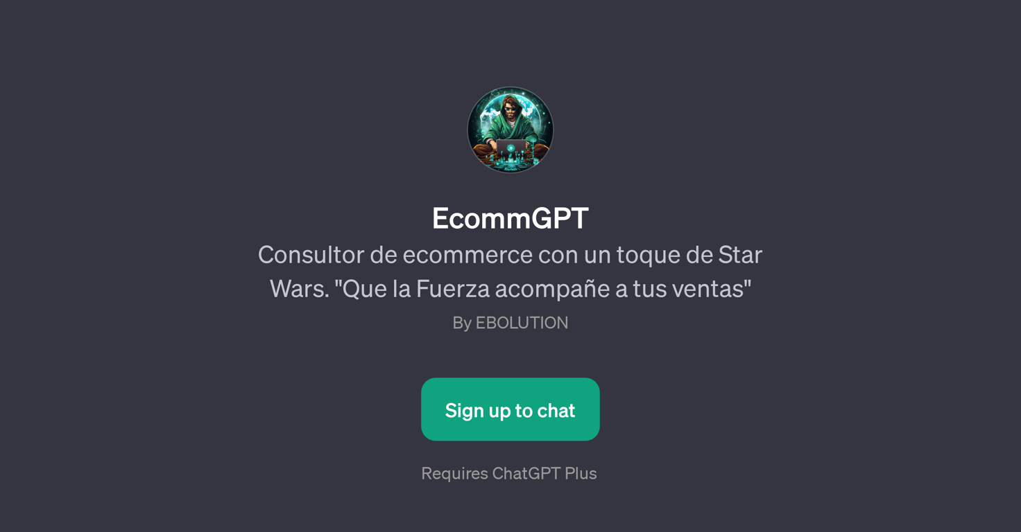 EcommGPT website