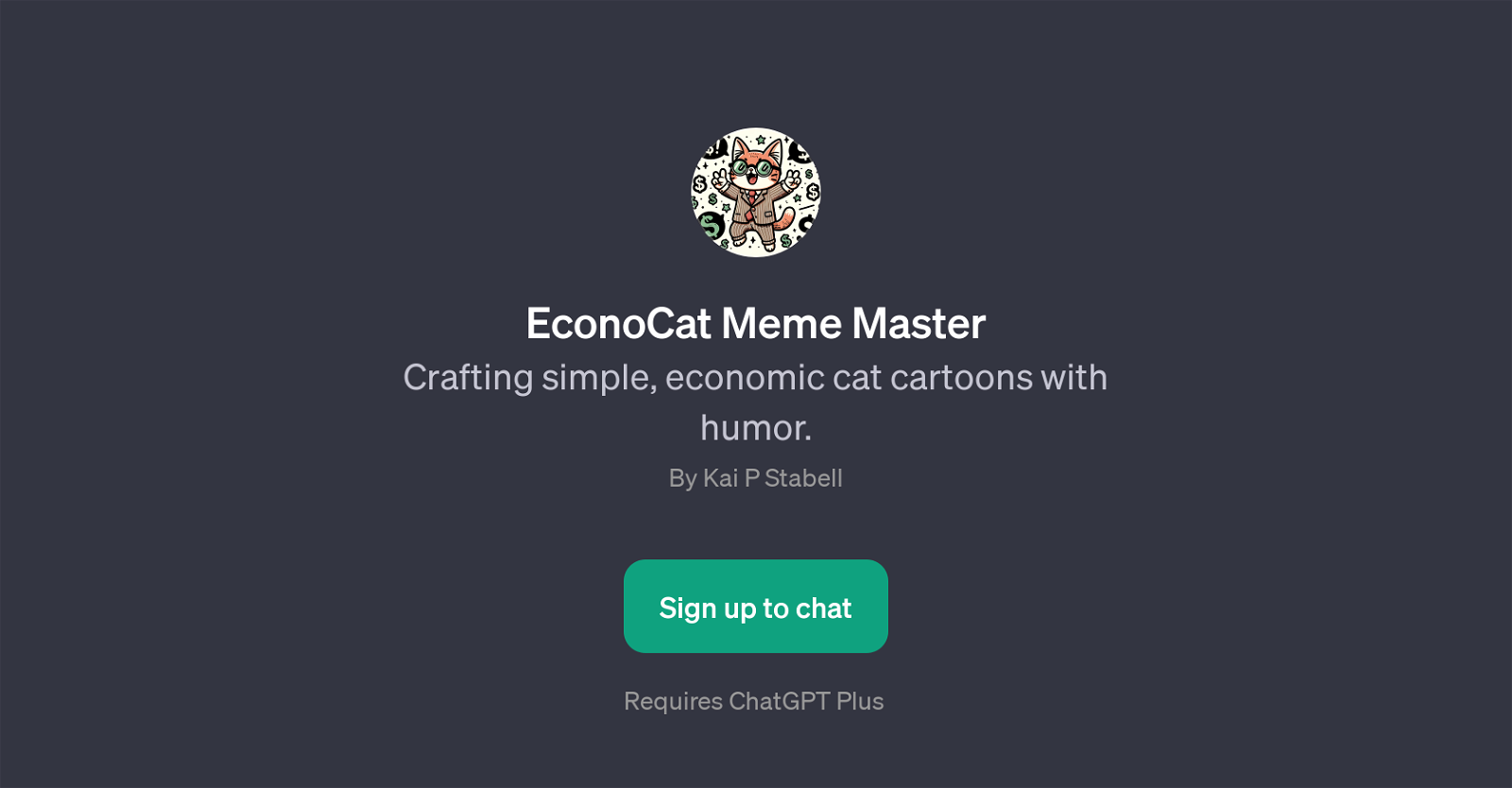 EconoCat Meme Master website
