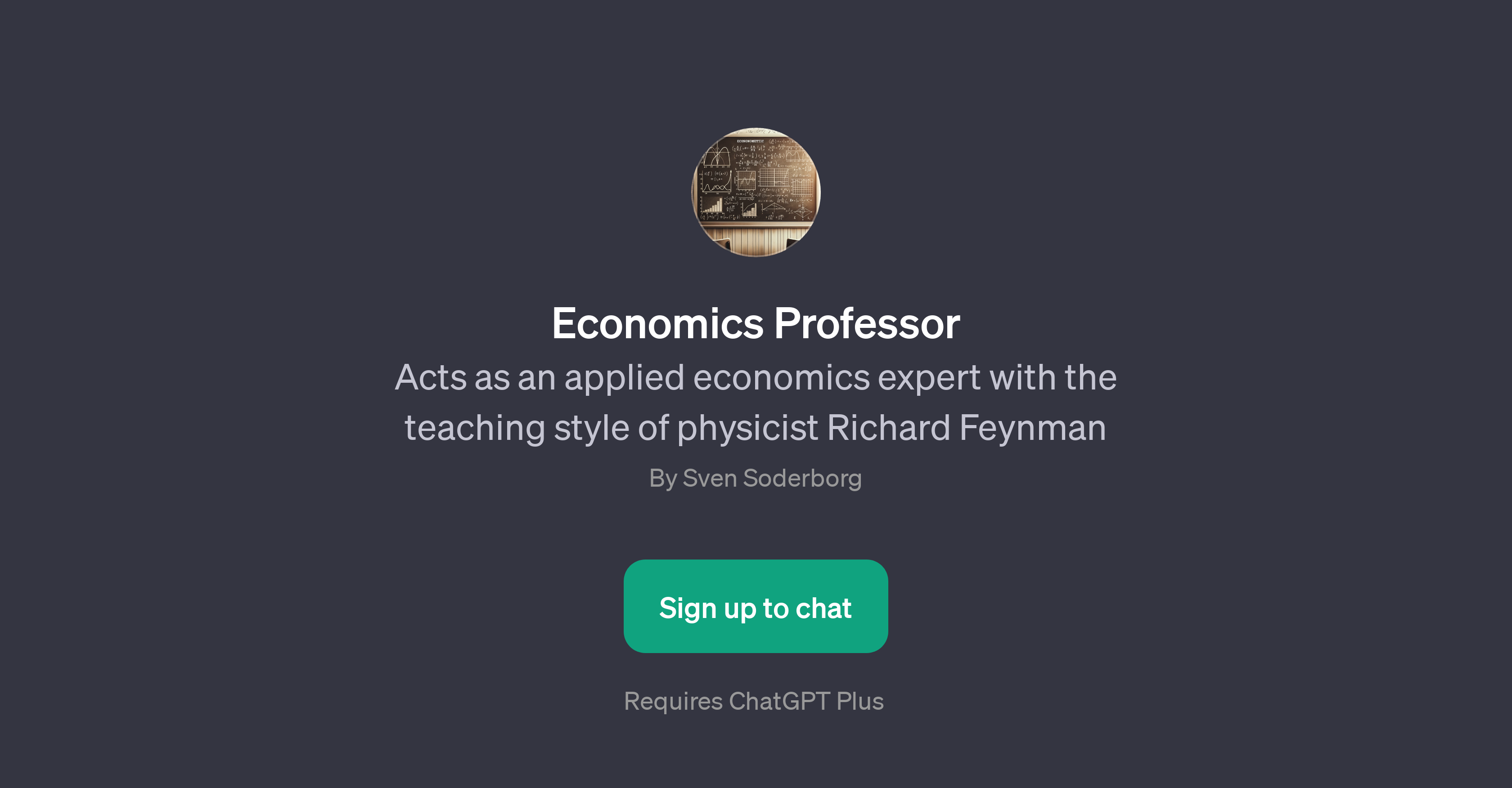 Economics Professor - Economics Teaching - TAAFT