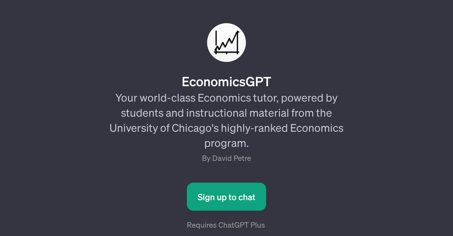 EconomicsGPT website