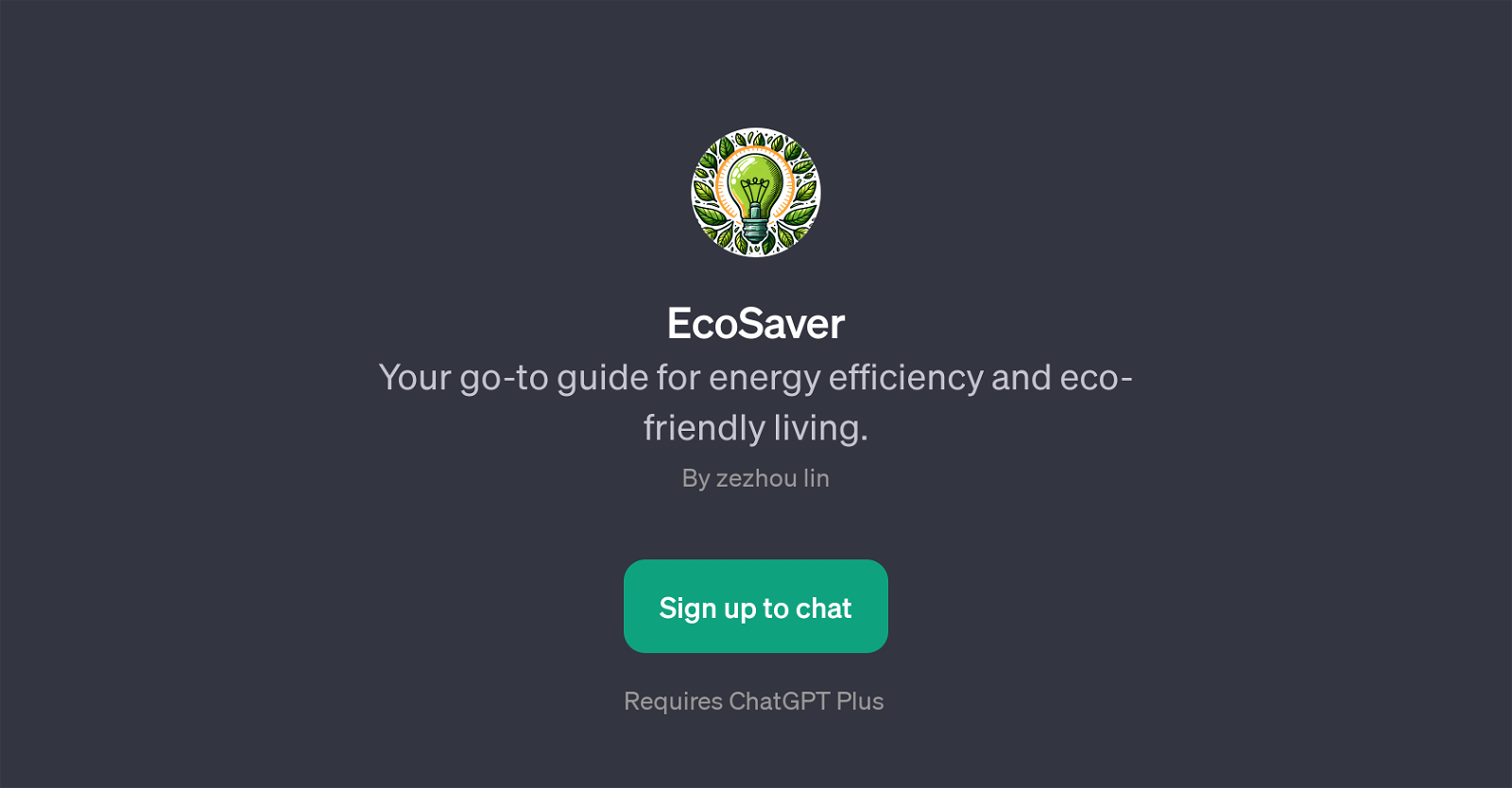 EcoSaver website