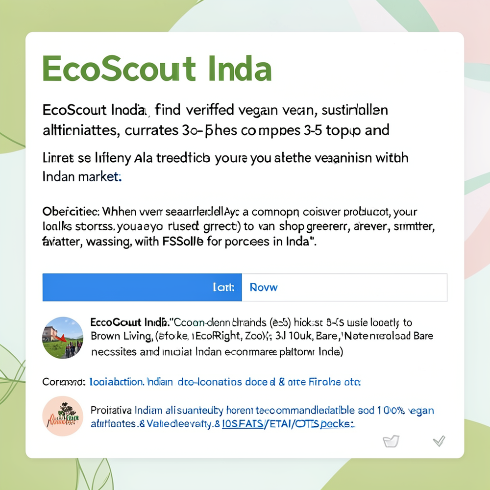 EcoScout India website