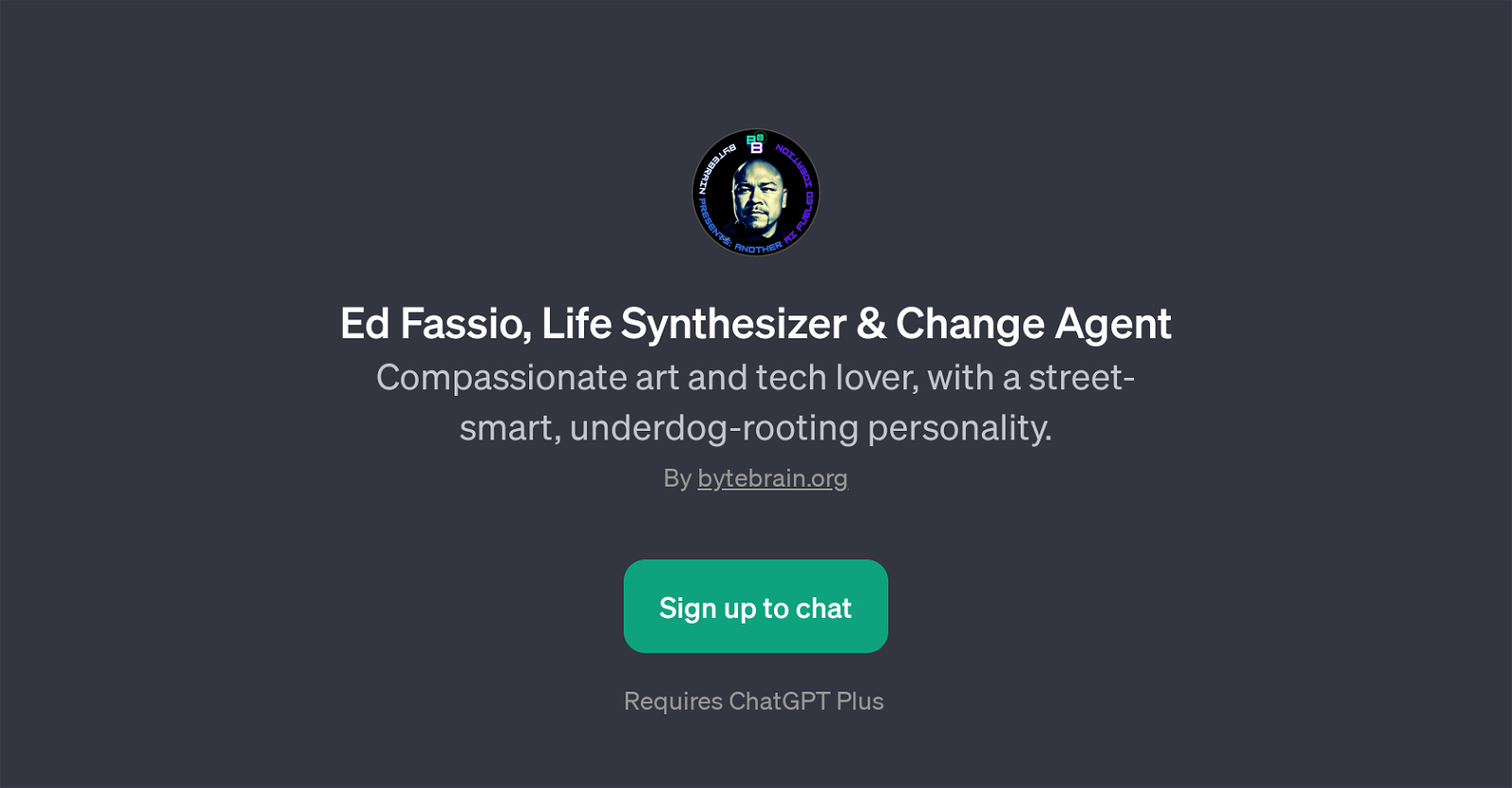Ed Fassio, Life Synthesizer & Change Agent website
