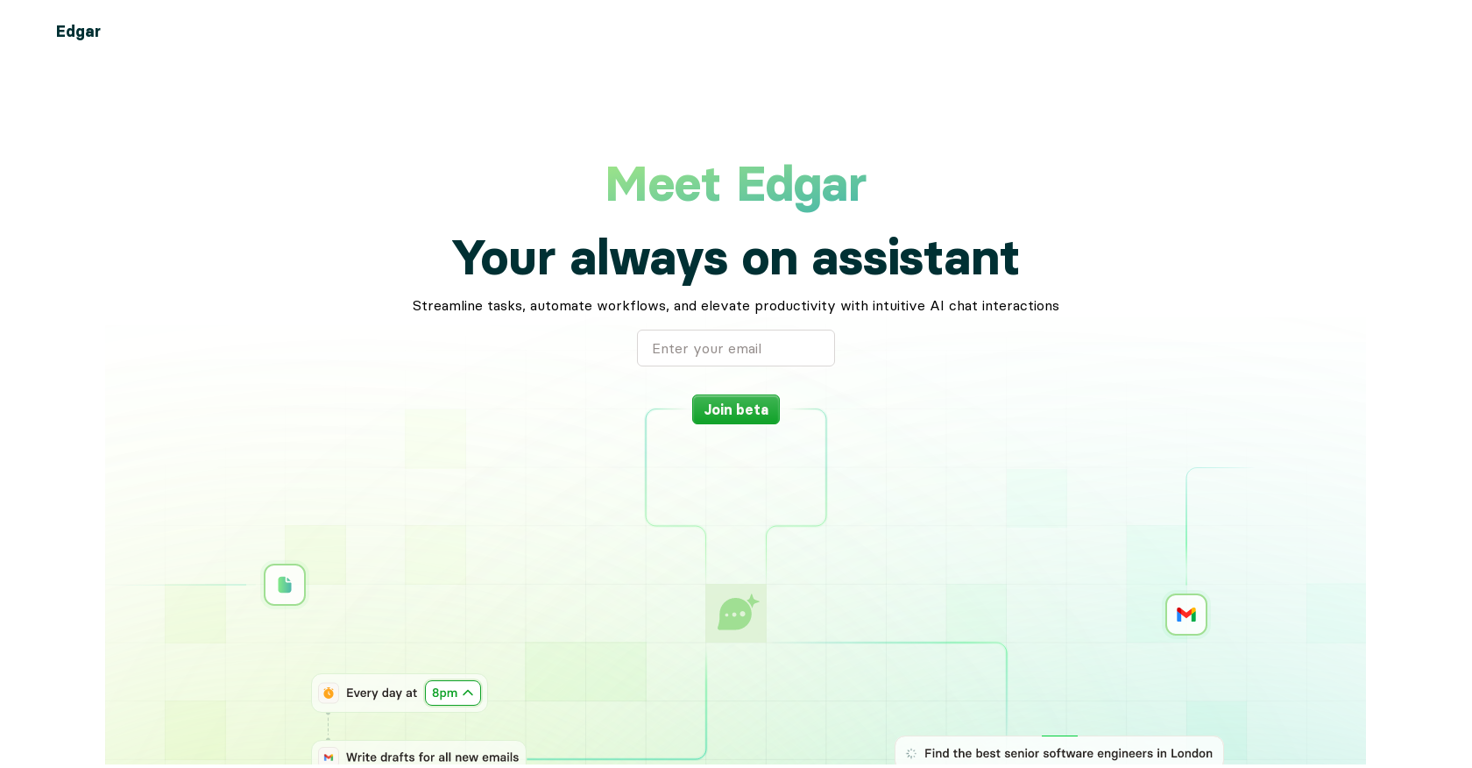 Edgar website