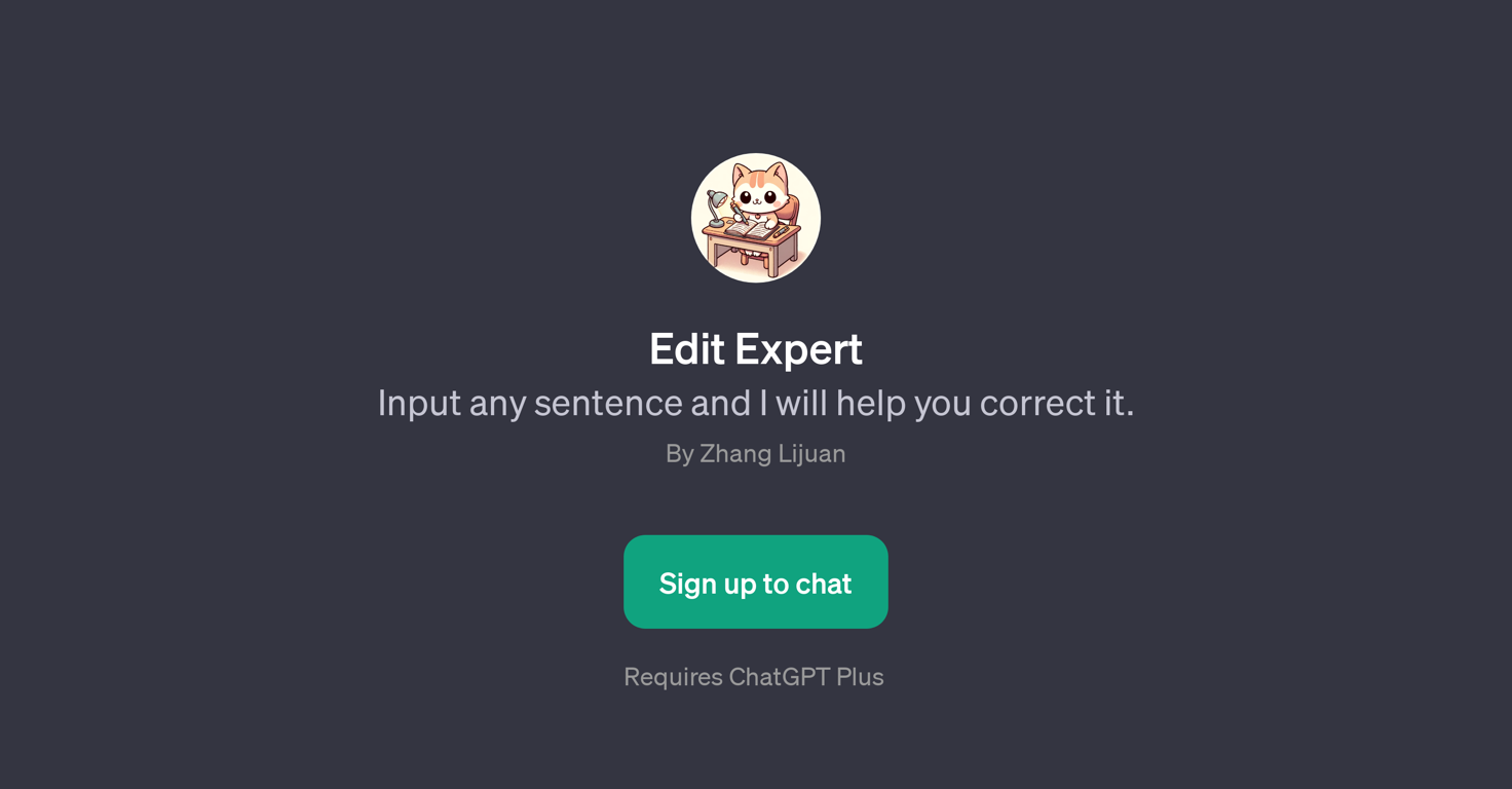 Edit Expert website