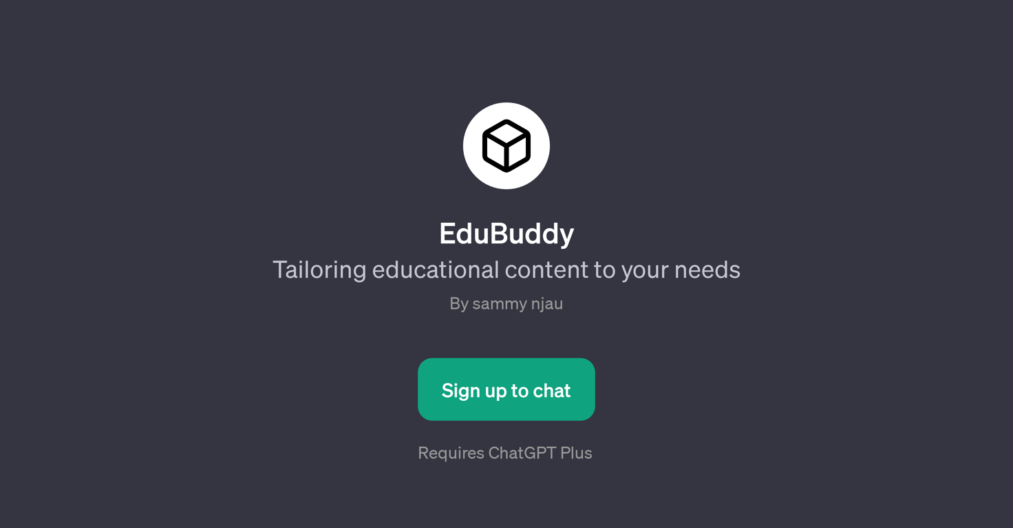 EduBuddy website