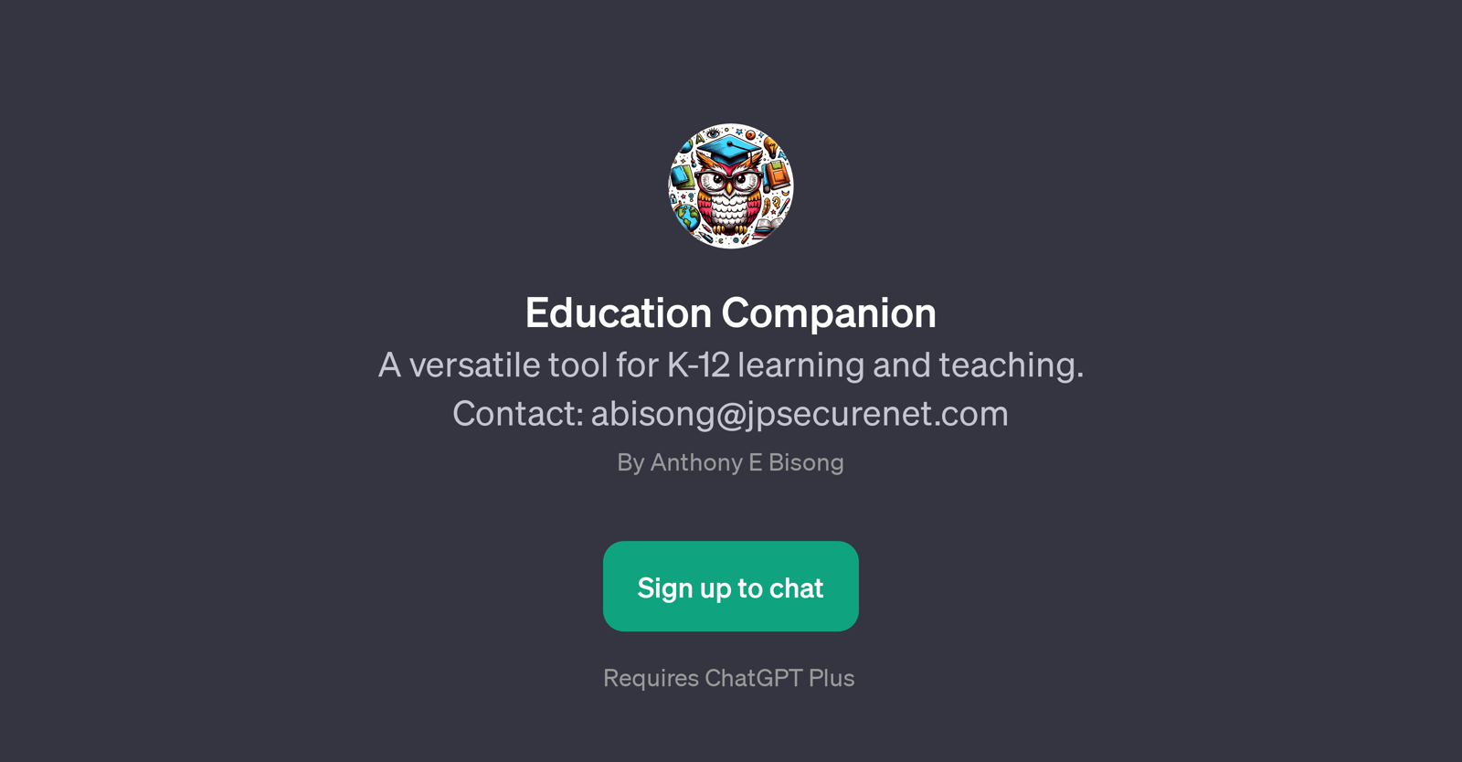 Education Companion website