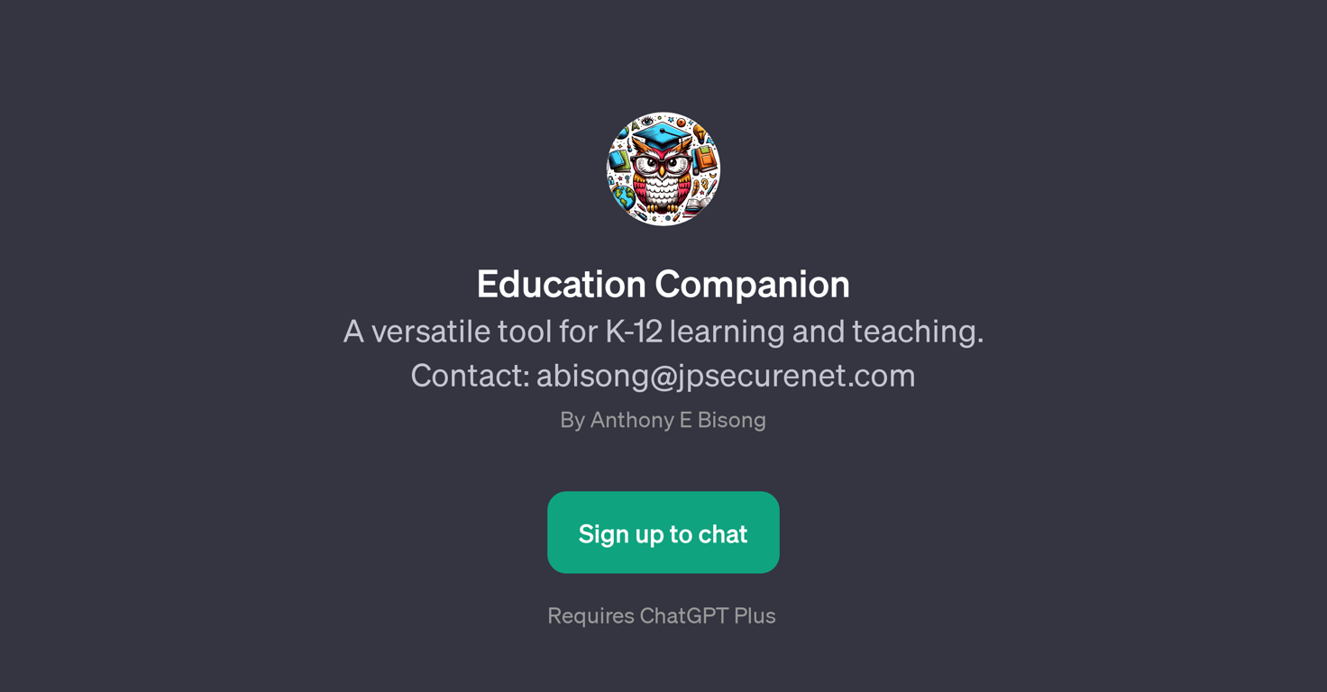 Education Companion website