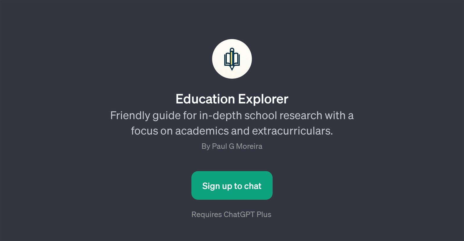 Education Explorer website