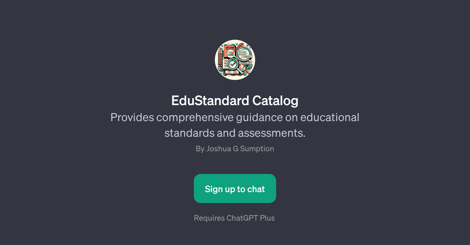 EduStandard Catalog website