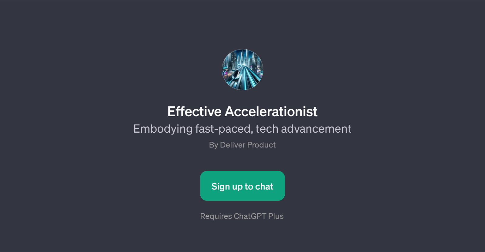 Effective Accelerationist website