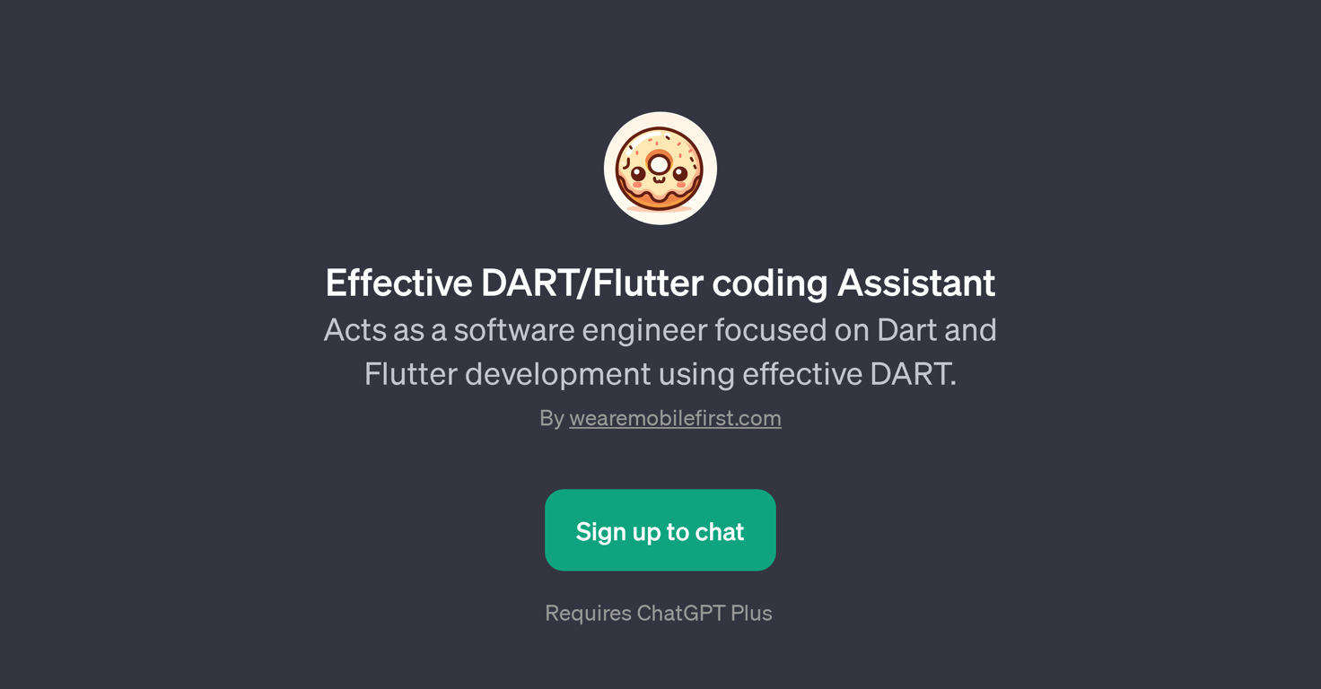 Effective DART/Flutter coding Assistant website