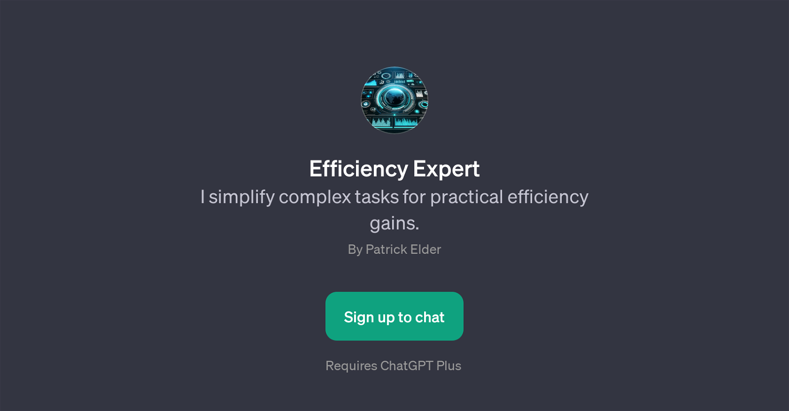 Efficiency Expert website