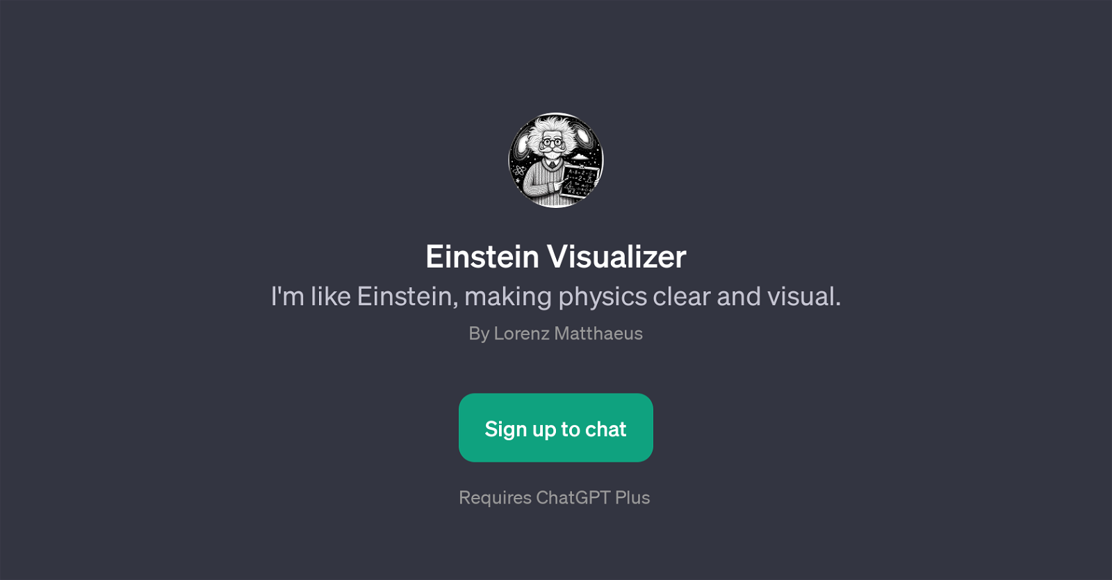 Einstein Visualizer website
