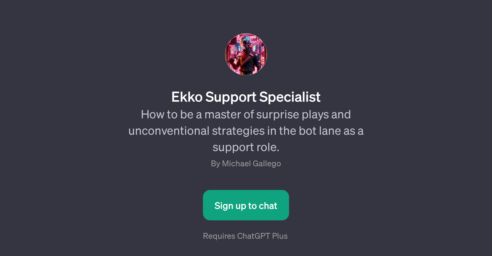 Ekko Support Specialist website