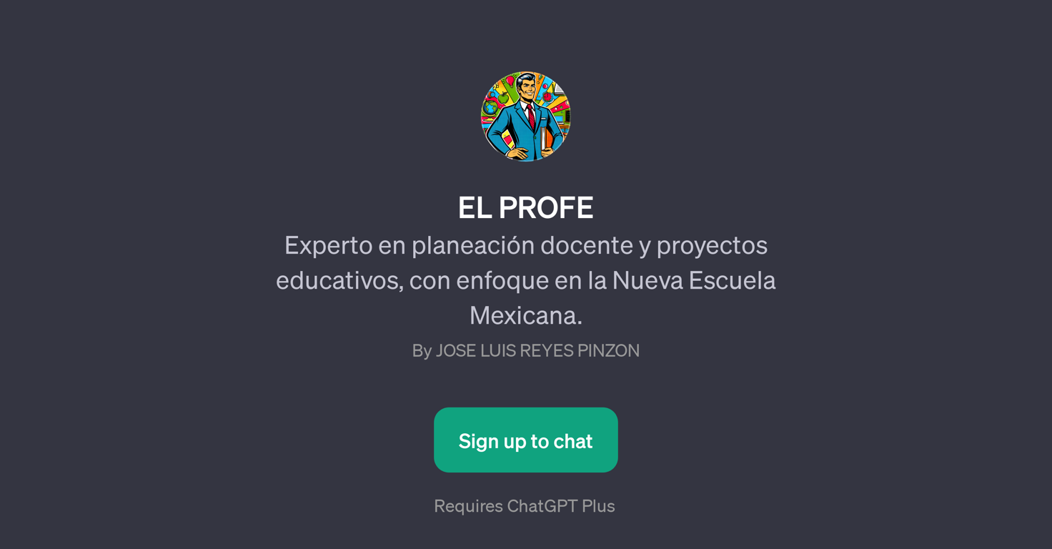 EL PROFE website