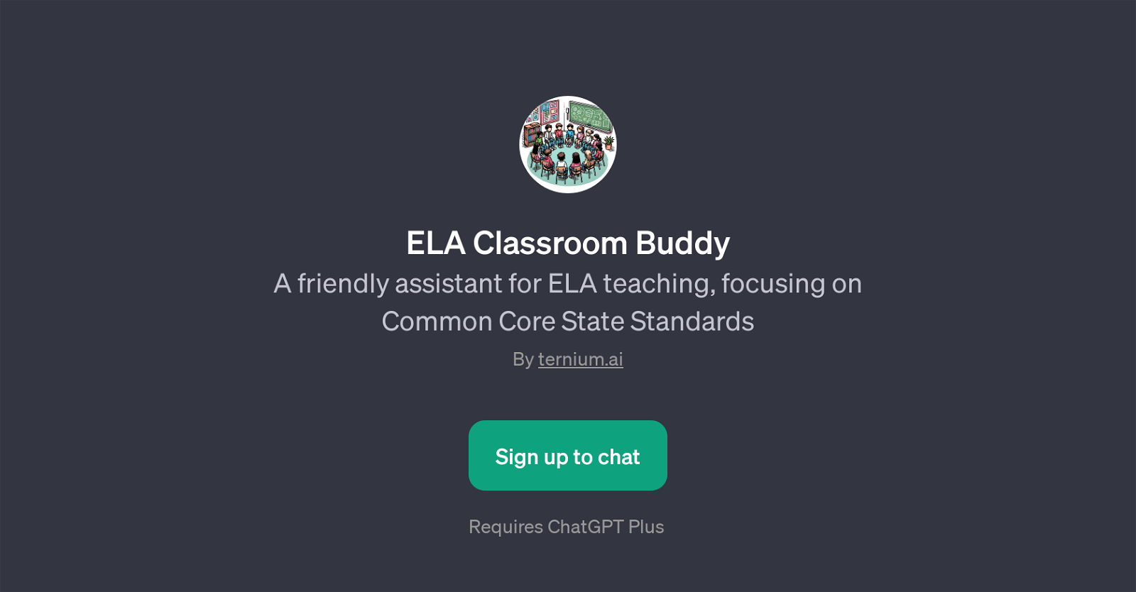 ELA Classroom Buddy website