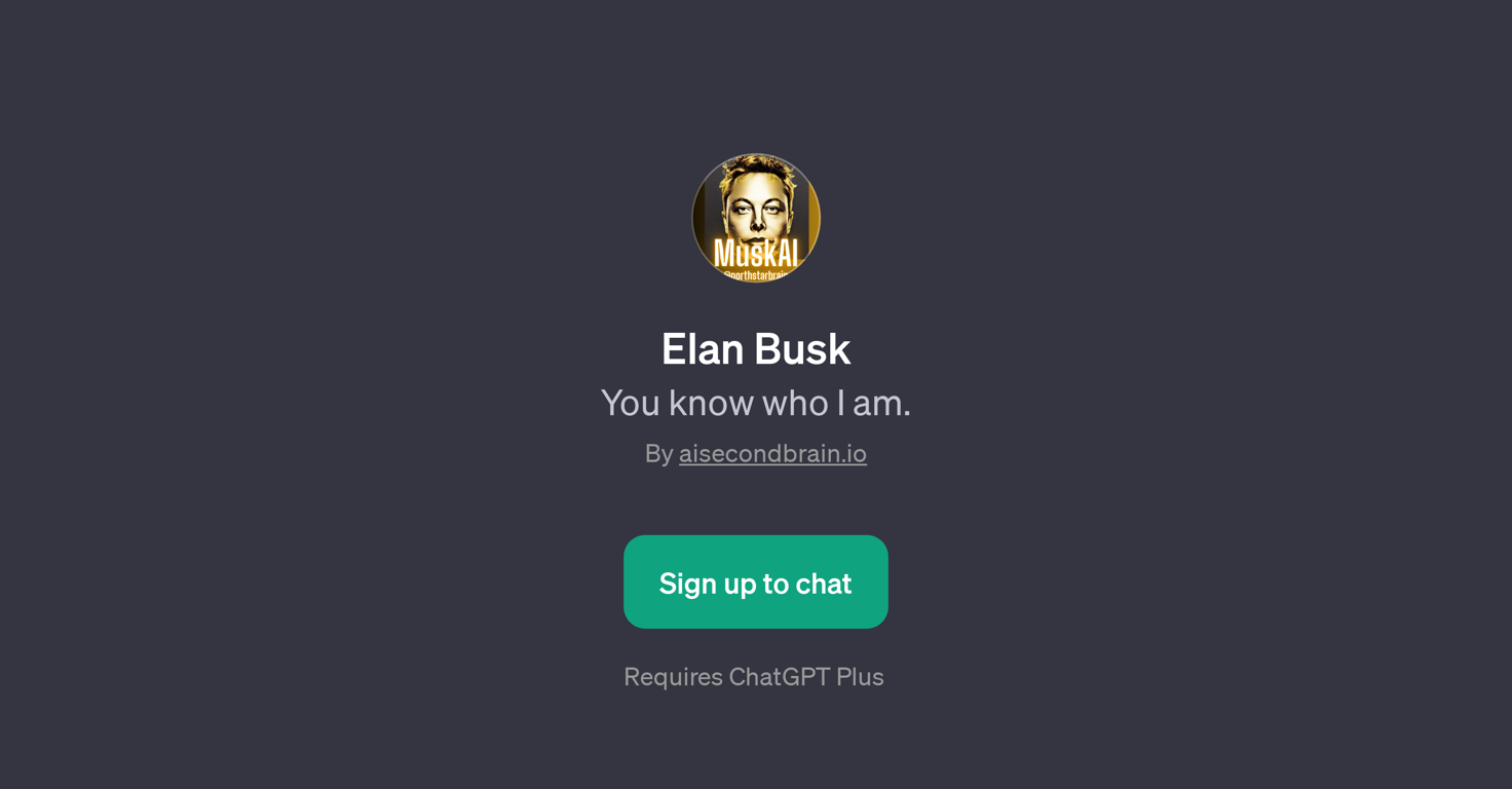 Elan Busk website
