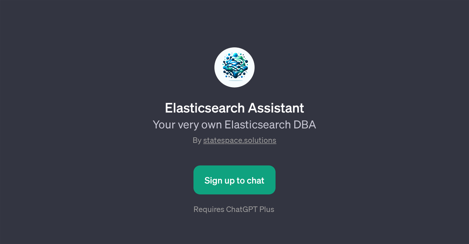 Elasticsearch Assistant website