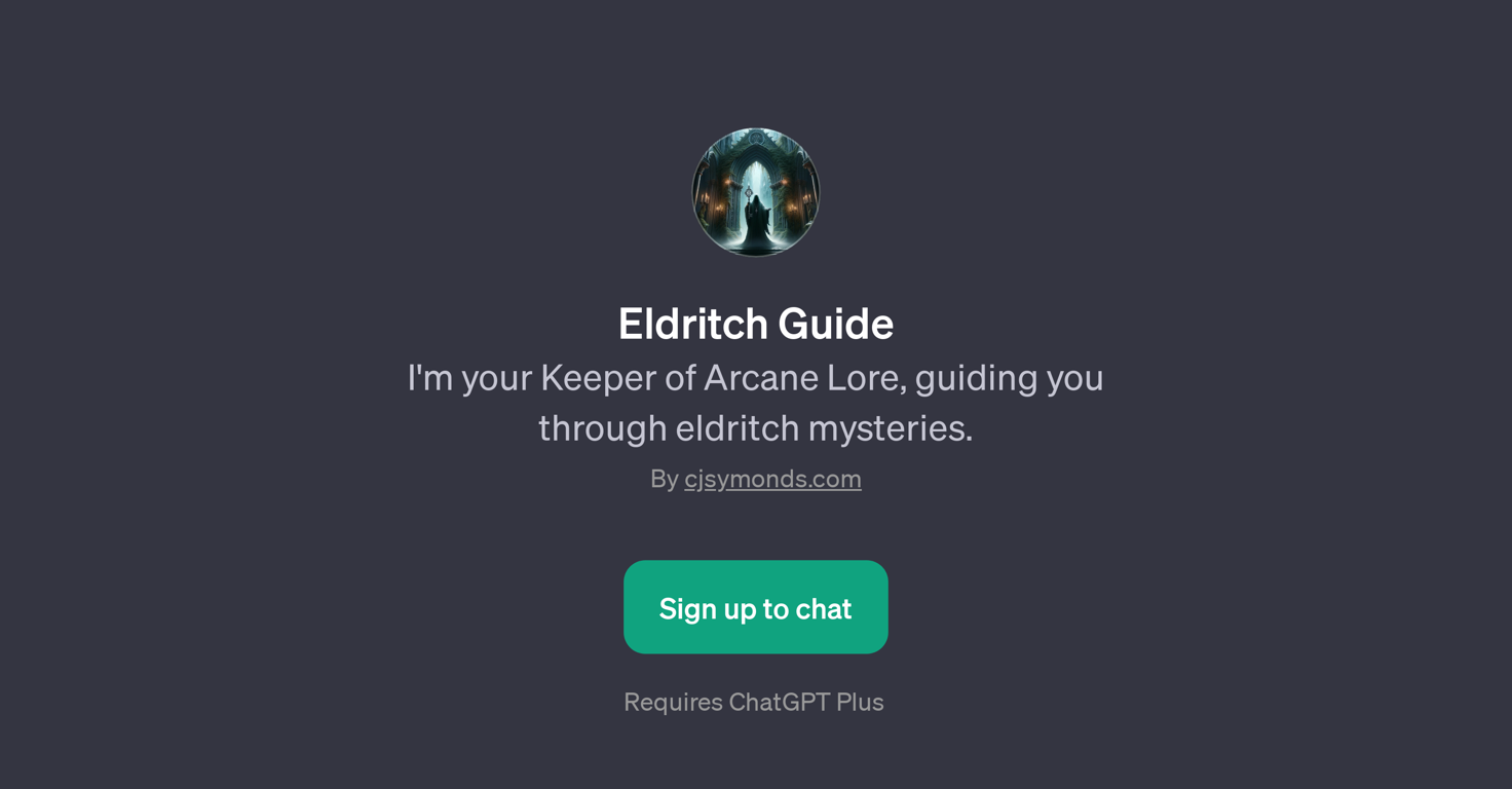 Eldritch Guide website