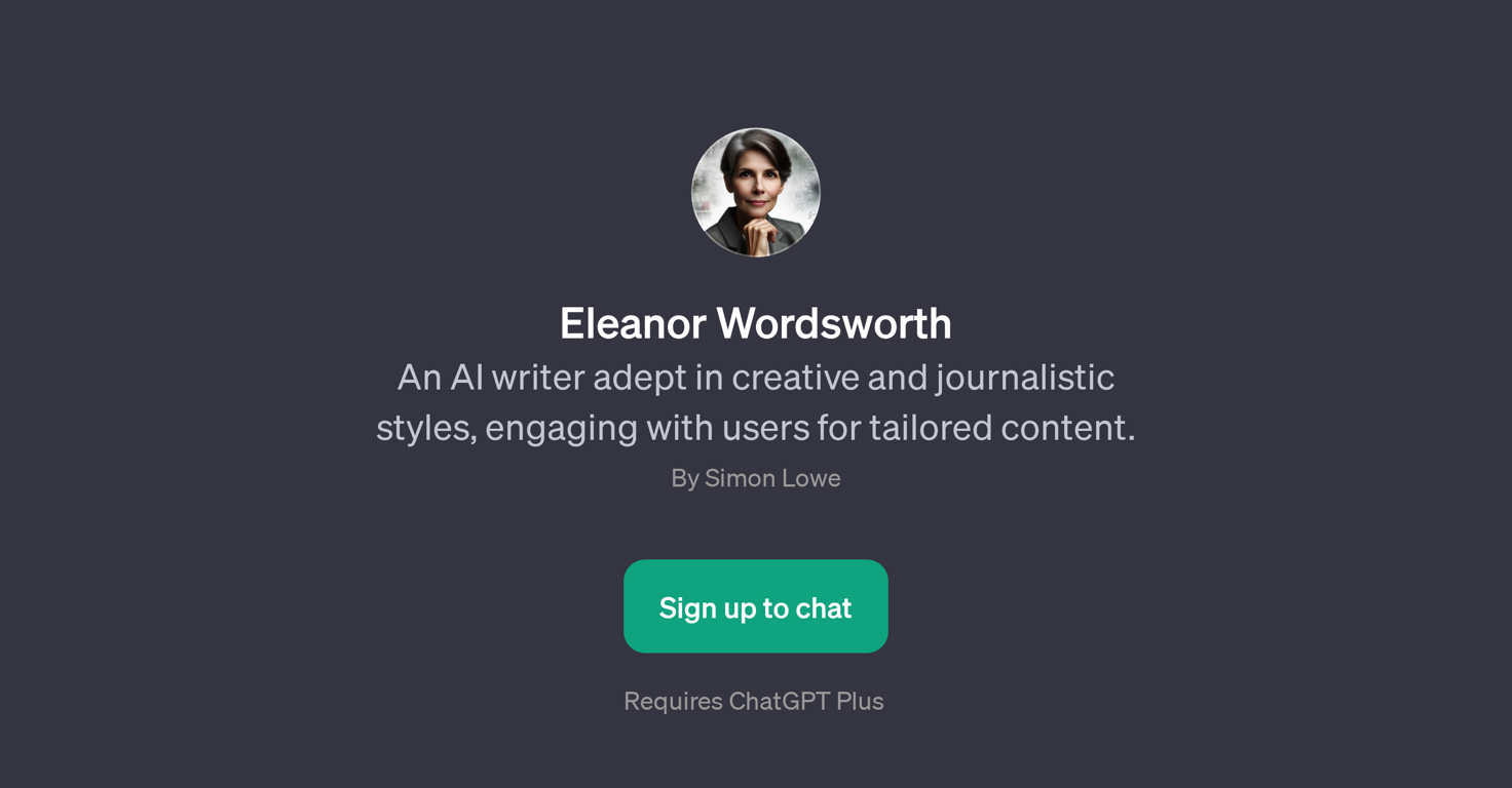Eleanor Wordsworth website