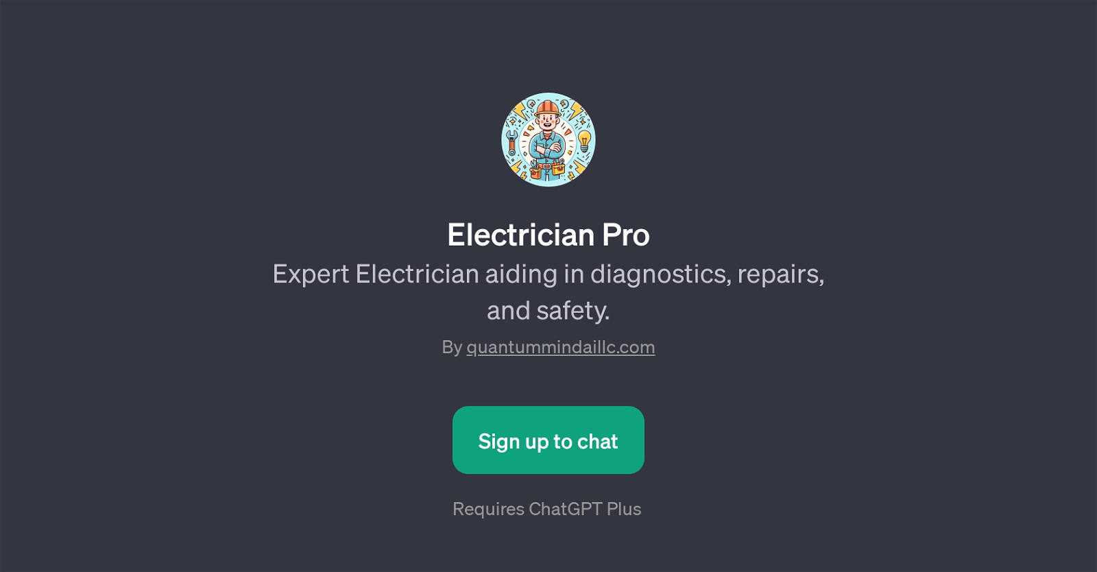 Electrician Pro website