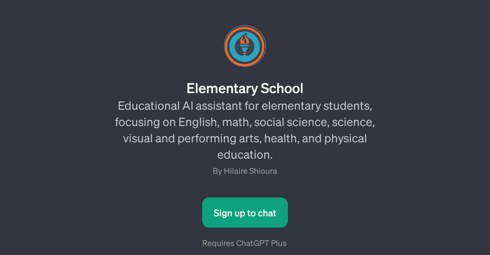 Elementary School website