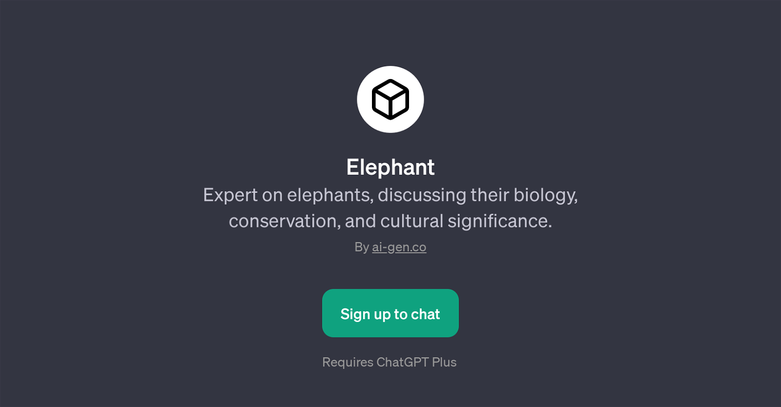 Elephant website