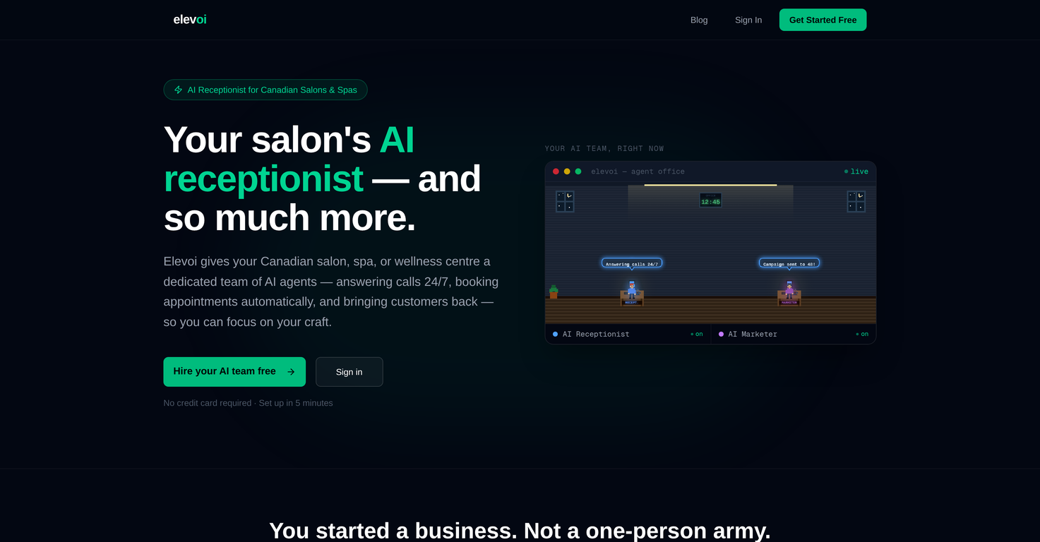 Elevoi | Canadian businesses website