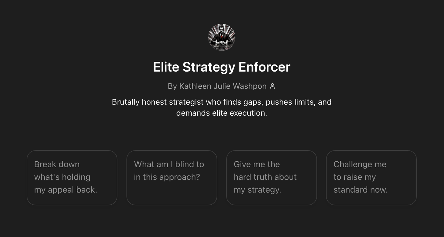Elite Strategy Enforcer website