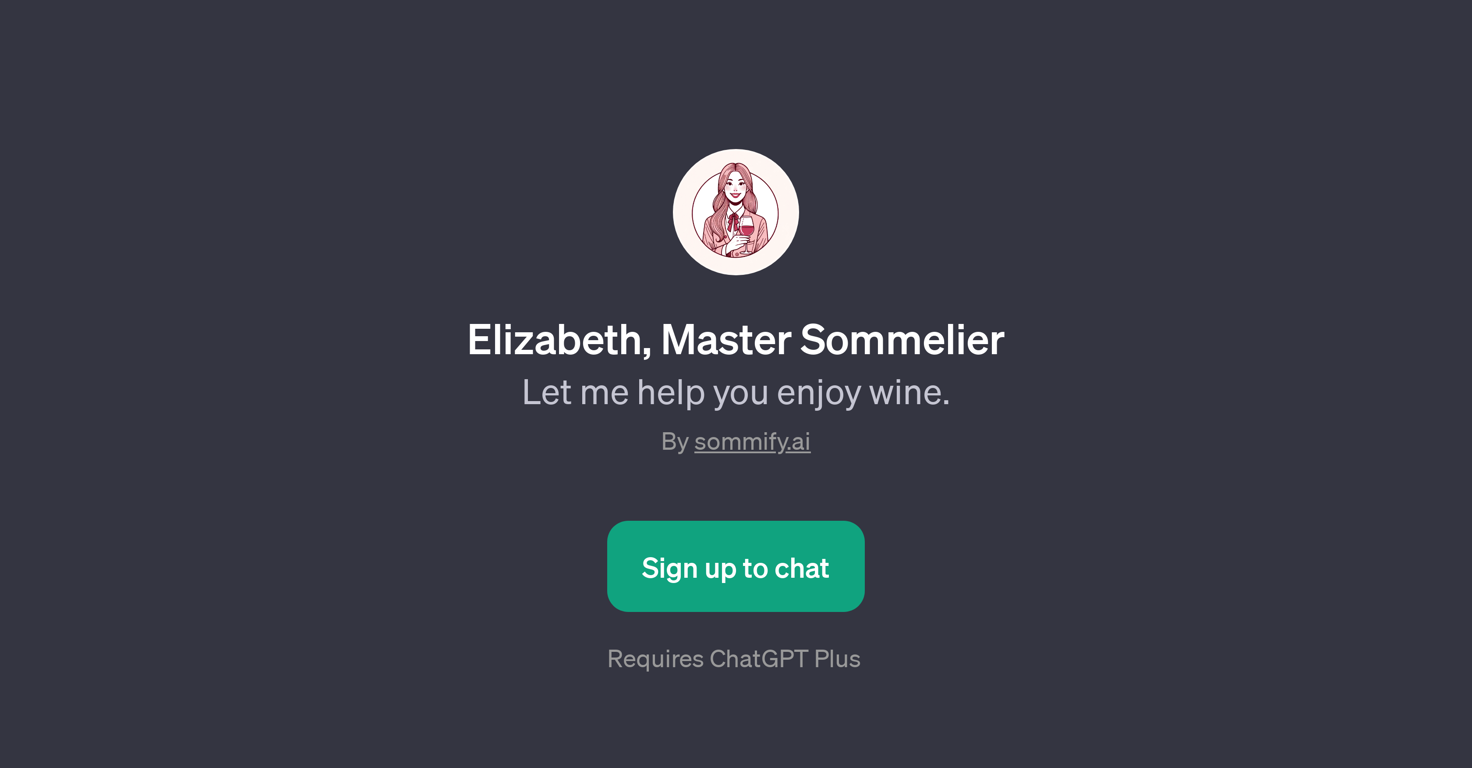 Elizabeth, Master Sommelier website