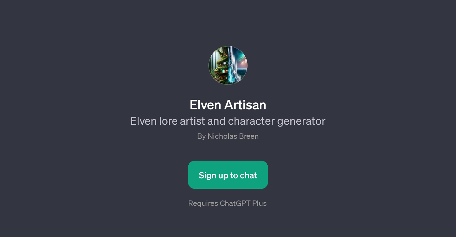 Elven Artisan website