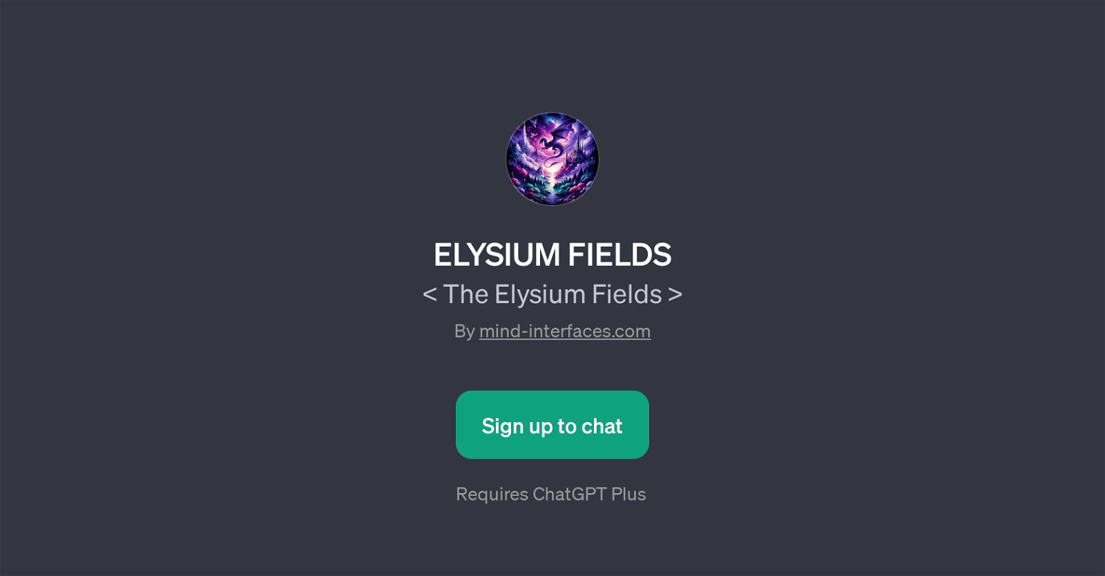 ELYSIUM FIELDS website
