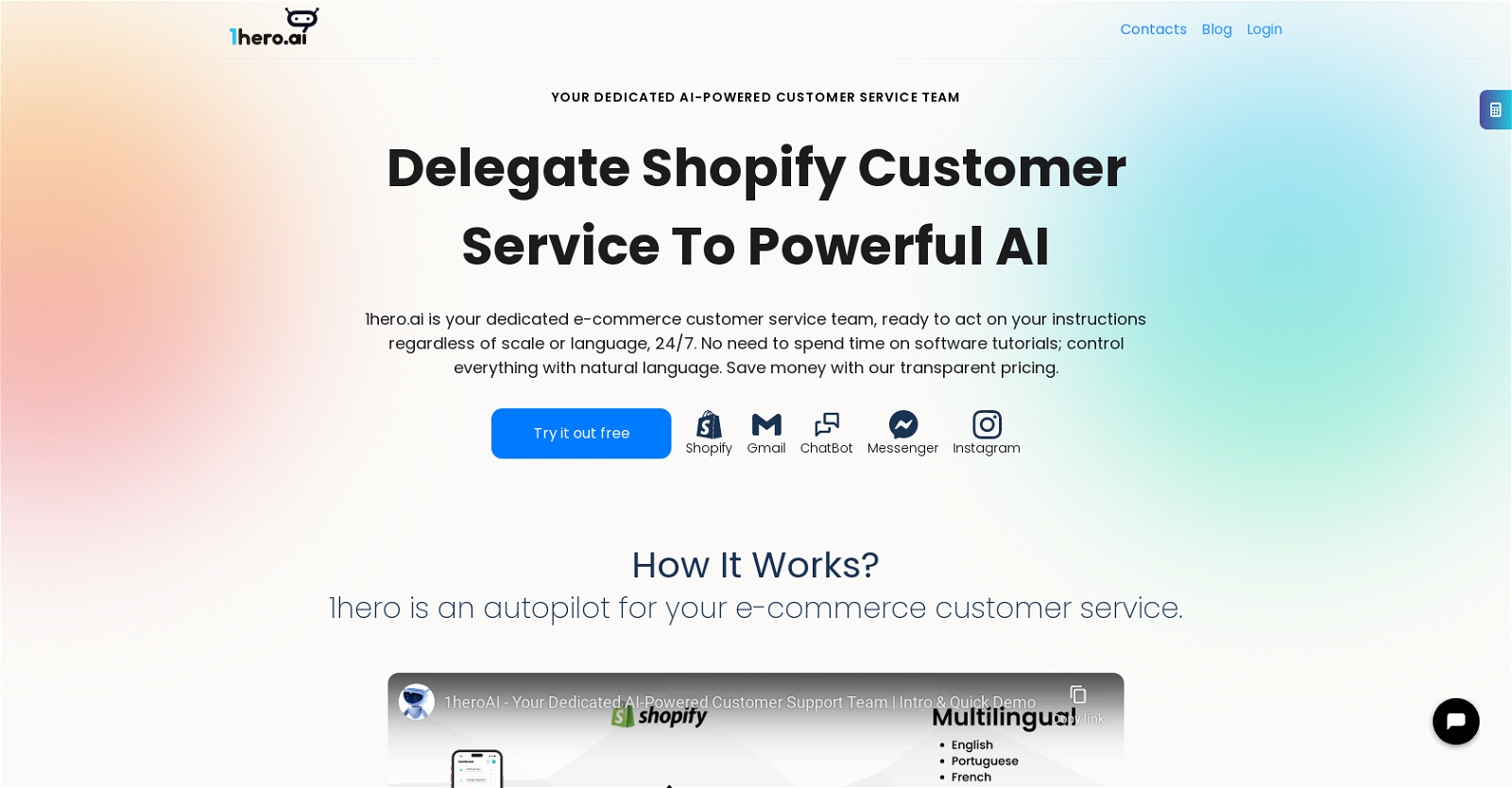 Email AI for E-Commerce by 1hero
