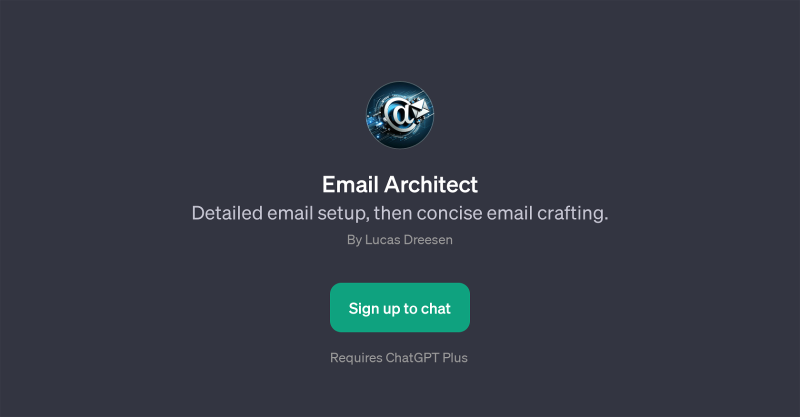 Email Architect website