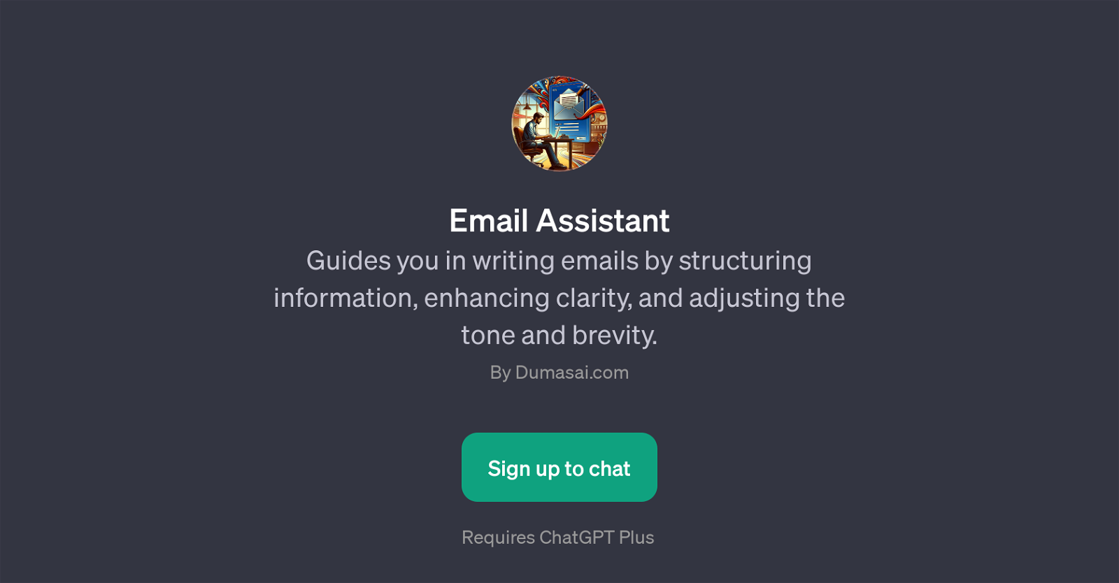 Email Assistant website