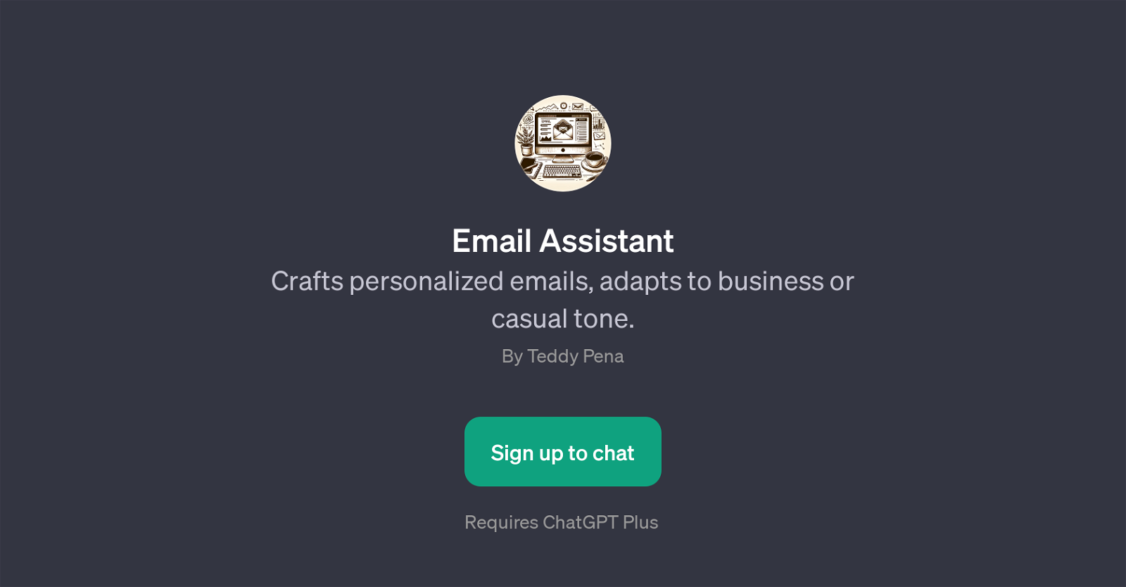 Email Assistant website