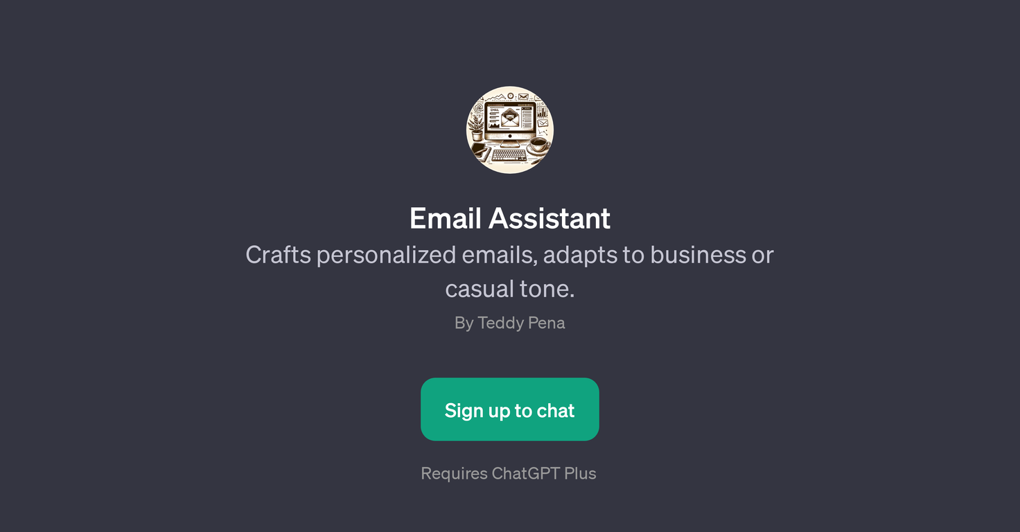 Email Assistant website