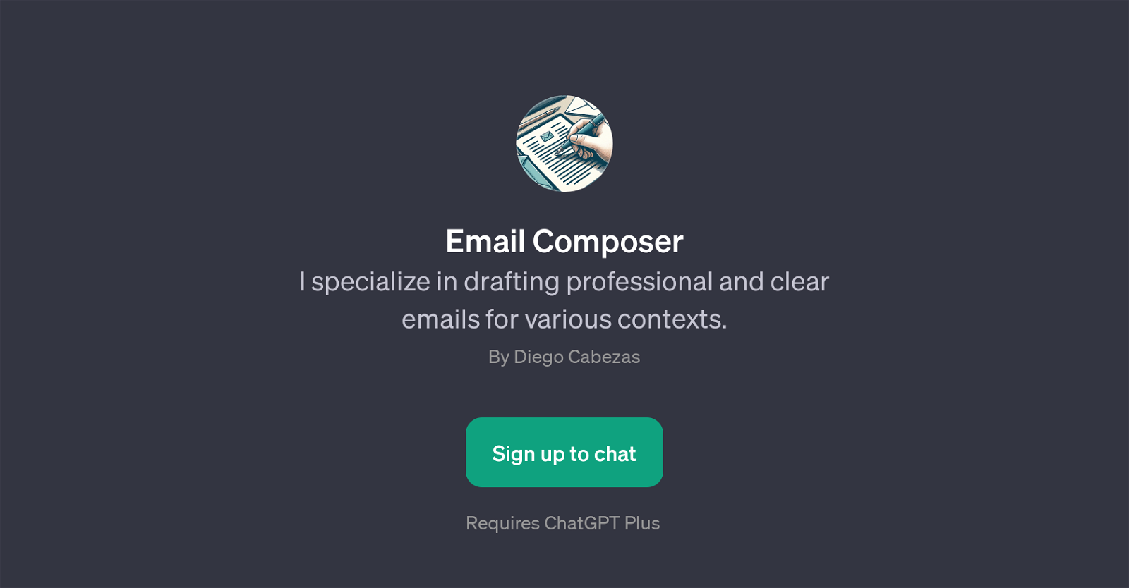 Email Composer website
