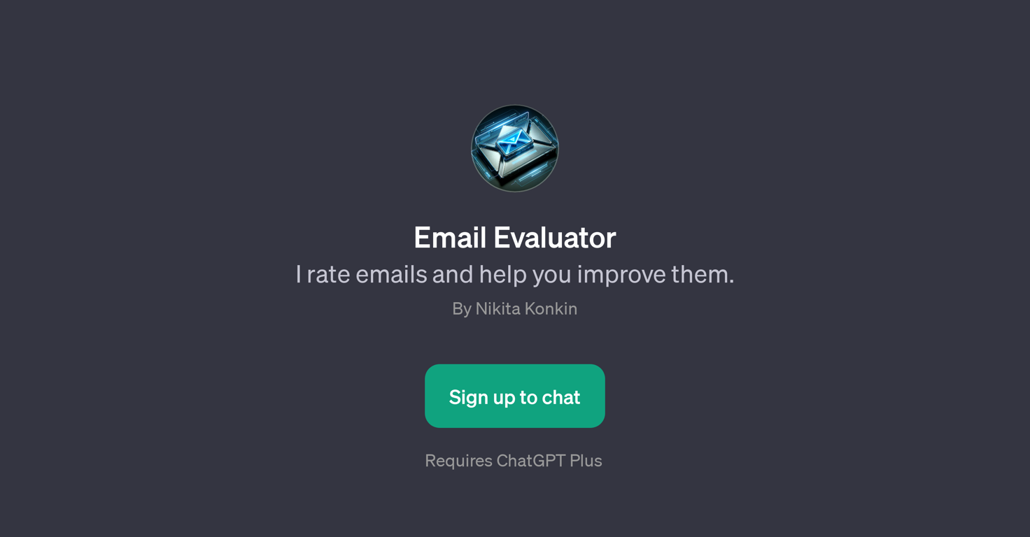 Email Evaluator website