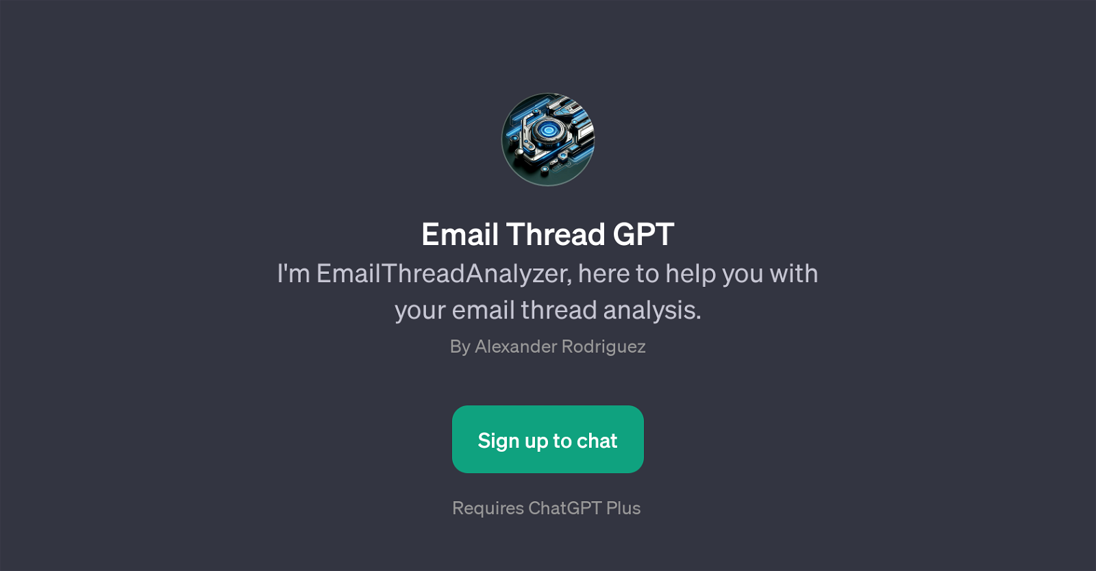 Email Thread GPT website