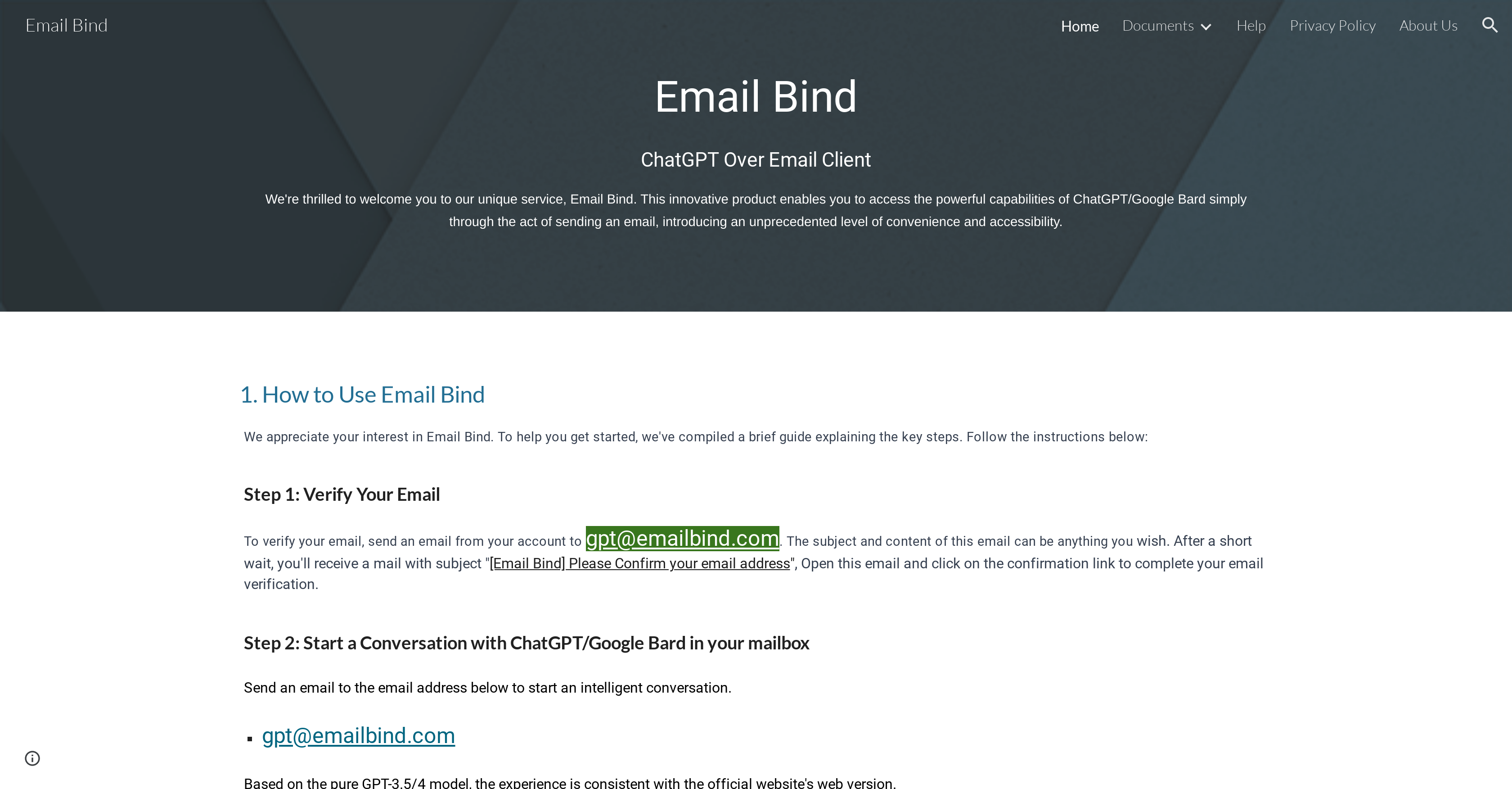 Emailbind