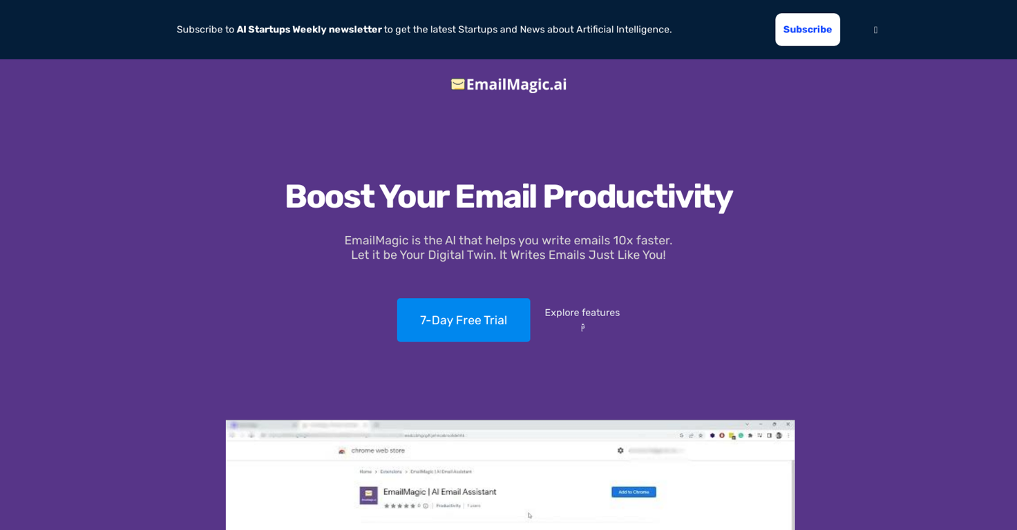 Emailmagic website