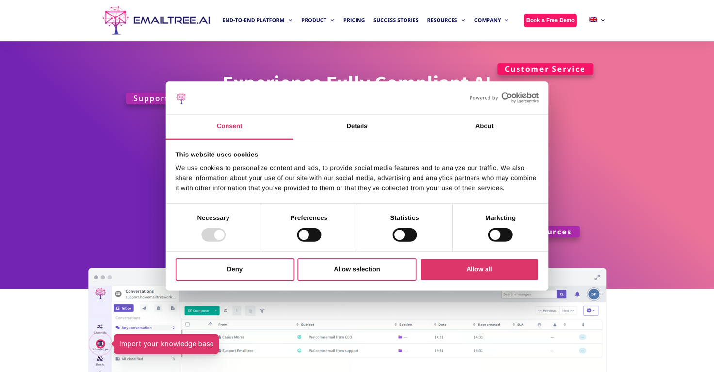 Emailtree website