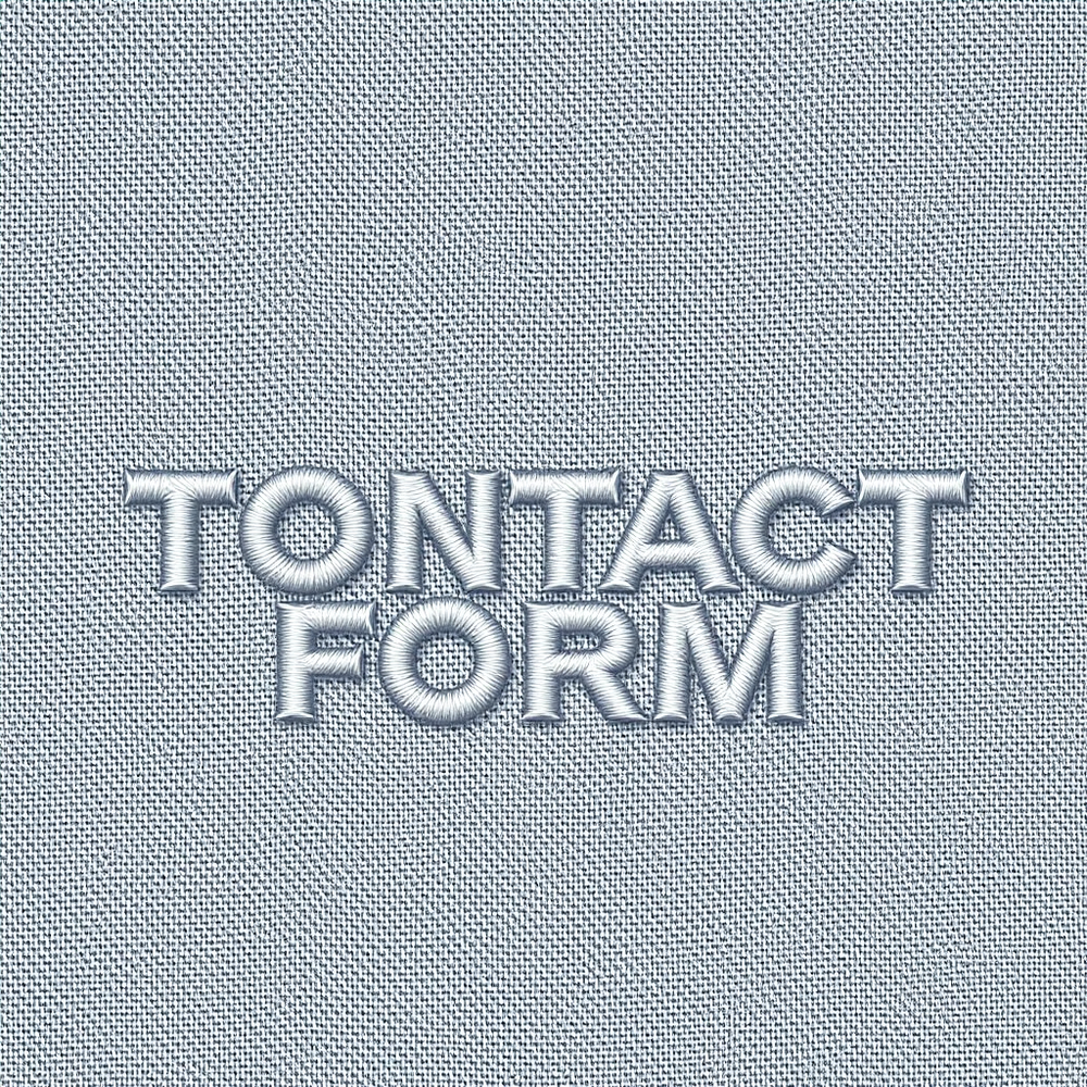 "TACT FORM" emboroidery round logo website